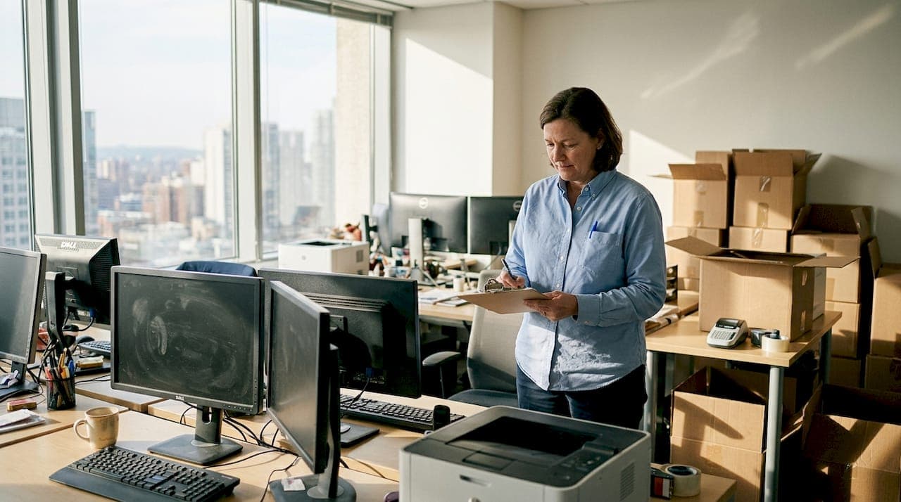 How to pack office equipment safely: step-by-step guide