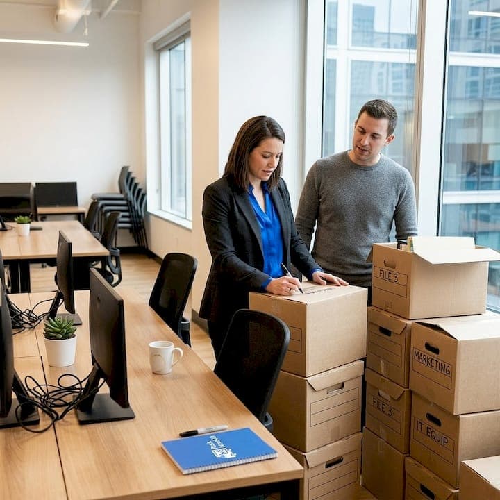 Office move packing: Streamline relocation and cut downtime